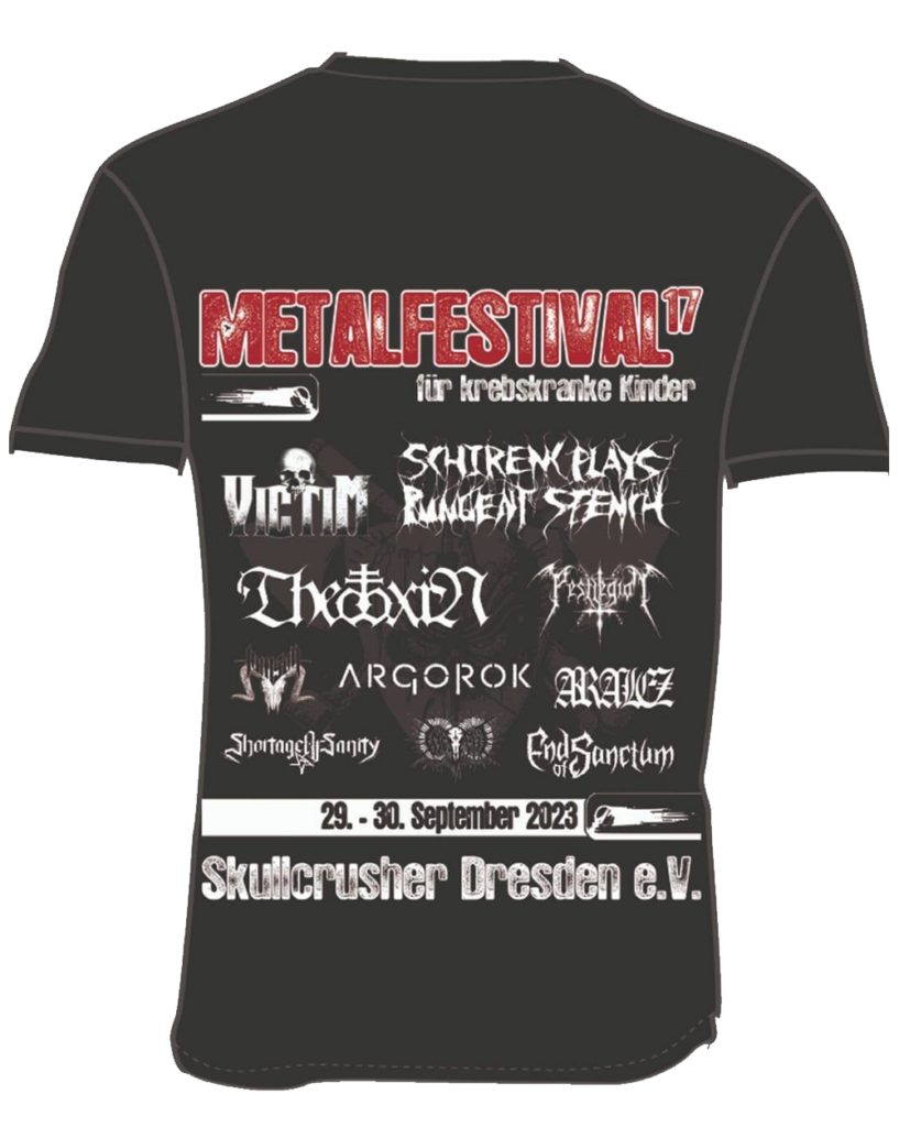 Metalfestival 2023 - Shirt Rücken