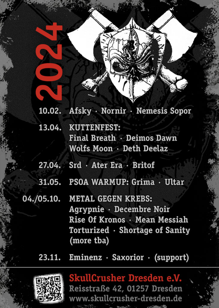 Skullcrusher Dresden - Konzerte u. Termine 2024