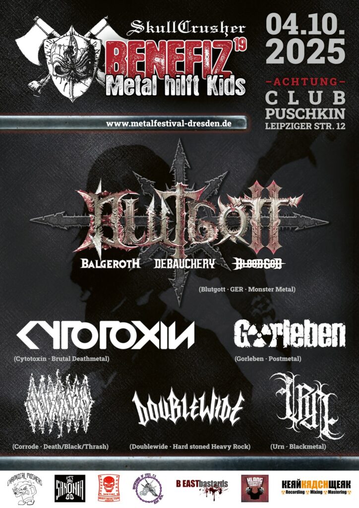 Metalfestival 2025 - Blutgott, Cytotoxin, Gorleben, Corrode, Doublewide, Urn